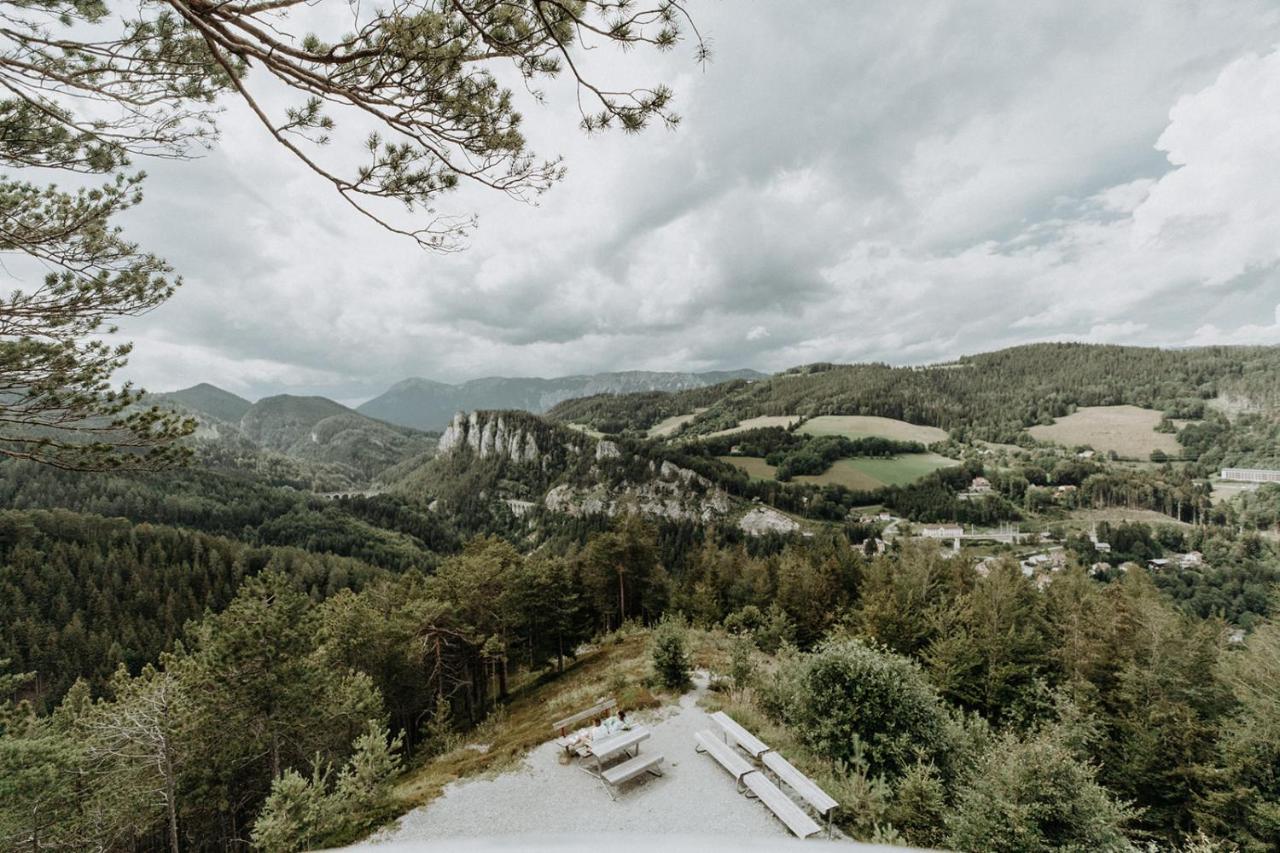 Der Loeffler Am Semmering Bed&Breakfast Exteriör bild